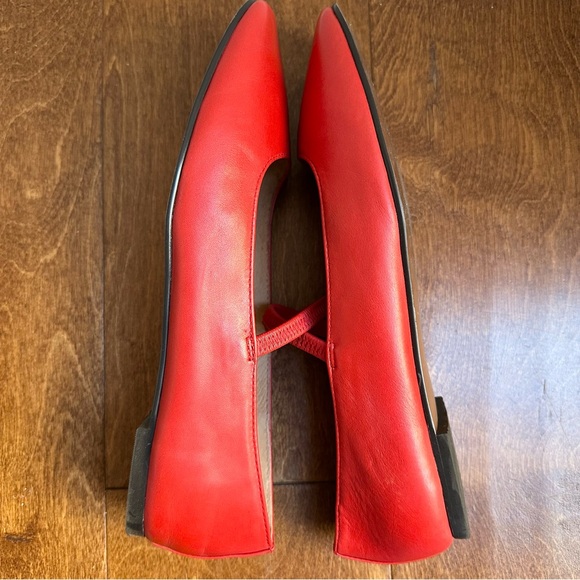 Madewell Red Flats - Picture 5 of 10